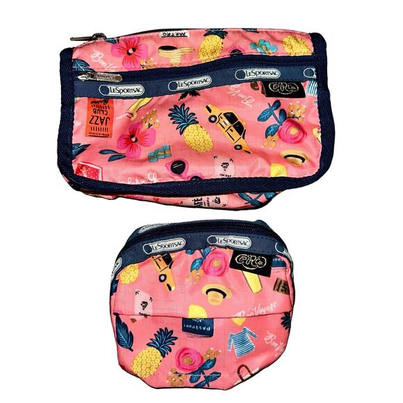 Le sport sac rifle paper co Bon Voyage bag bundle - Picture 6 of 11